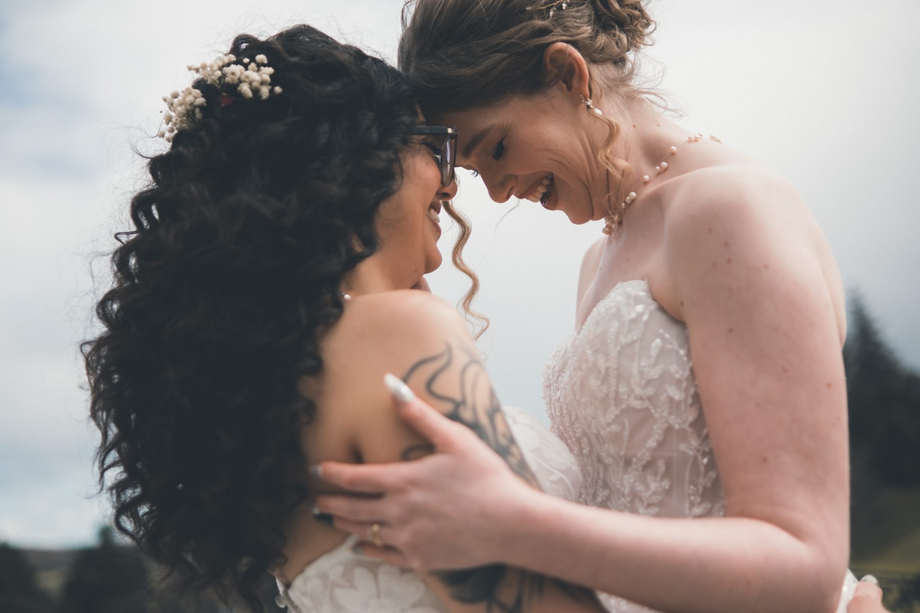 Civil ceremony moment